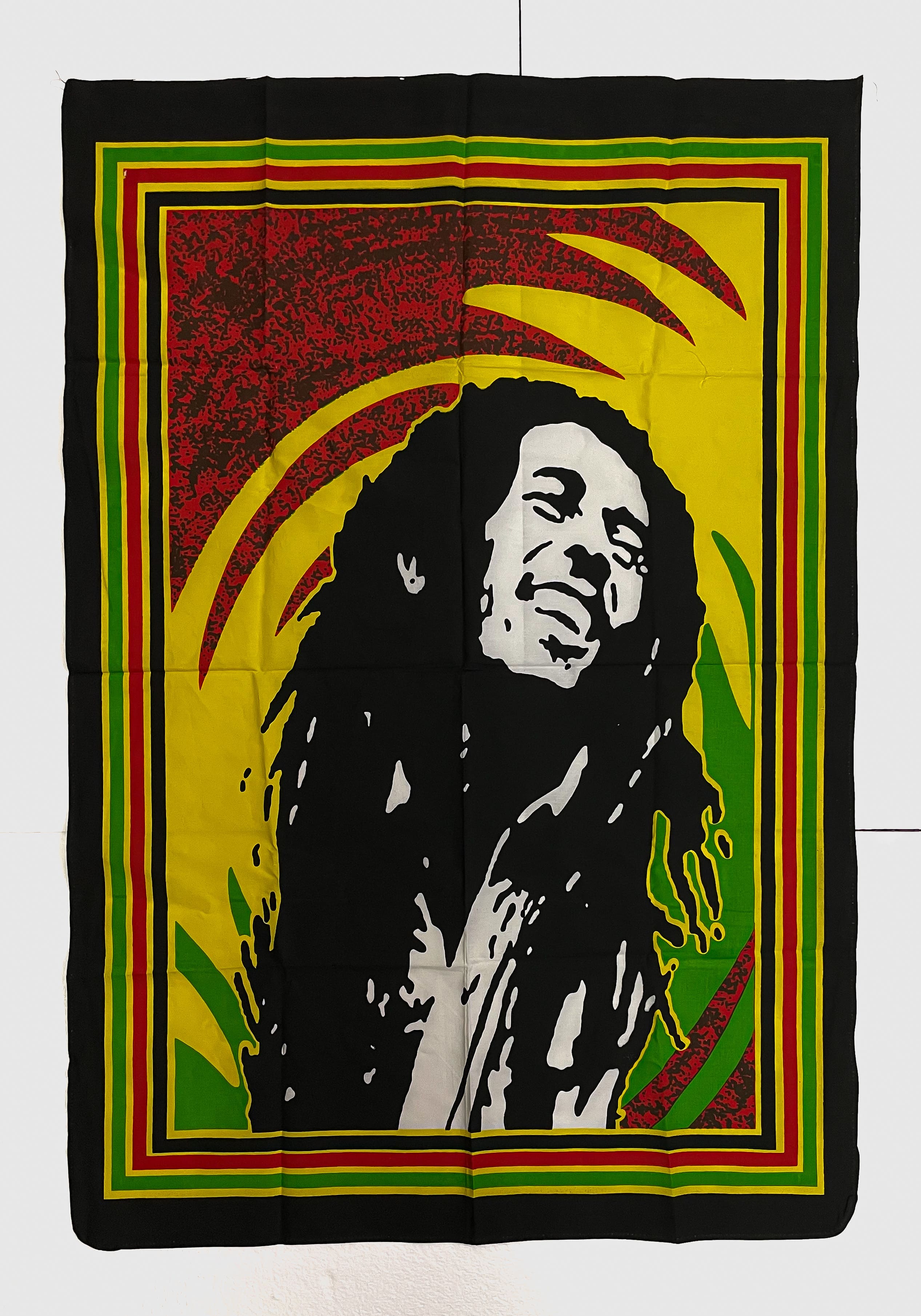 Boho Artist Wall Hanging – Reggae Rasta Decor