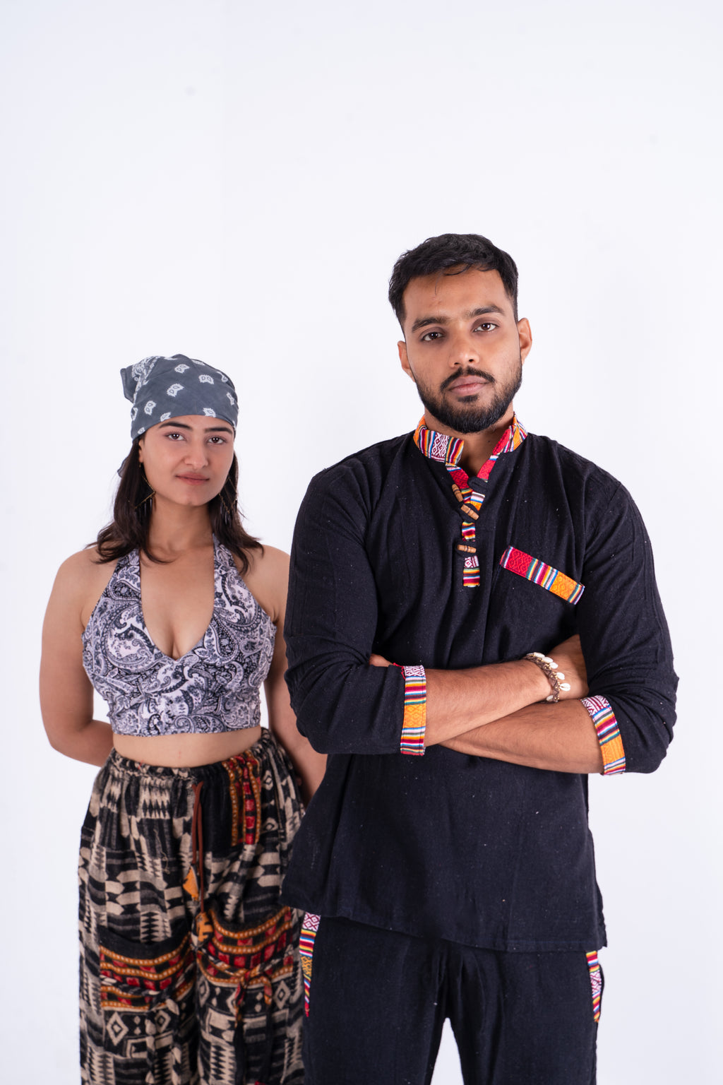 Maroon Bhutani Cotton Kurta with Matching Pants | Comfortable Ethnic Wear
