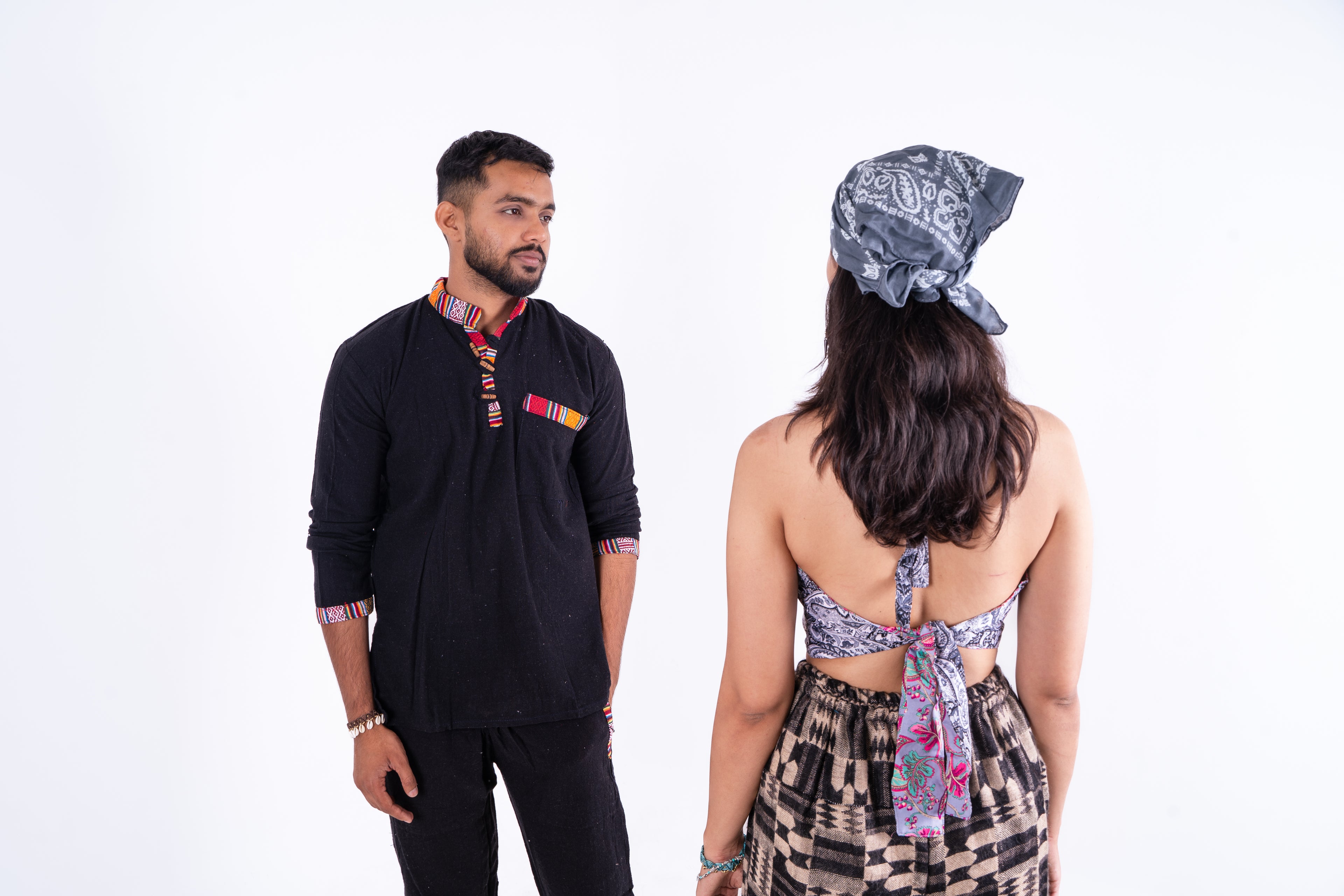 Maroon Bhutani Cotton Kurta with Matching Pants | Comfortable Ethnic Wear