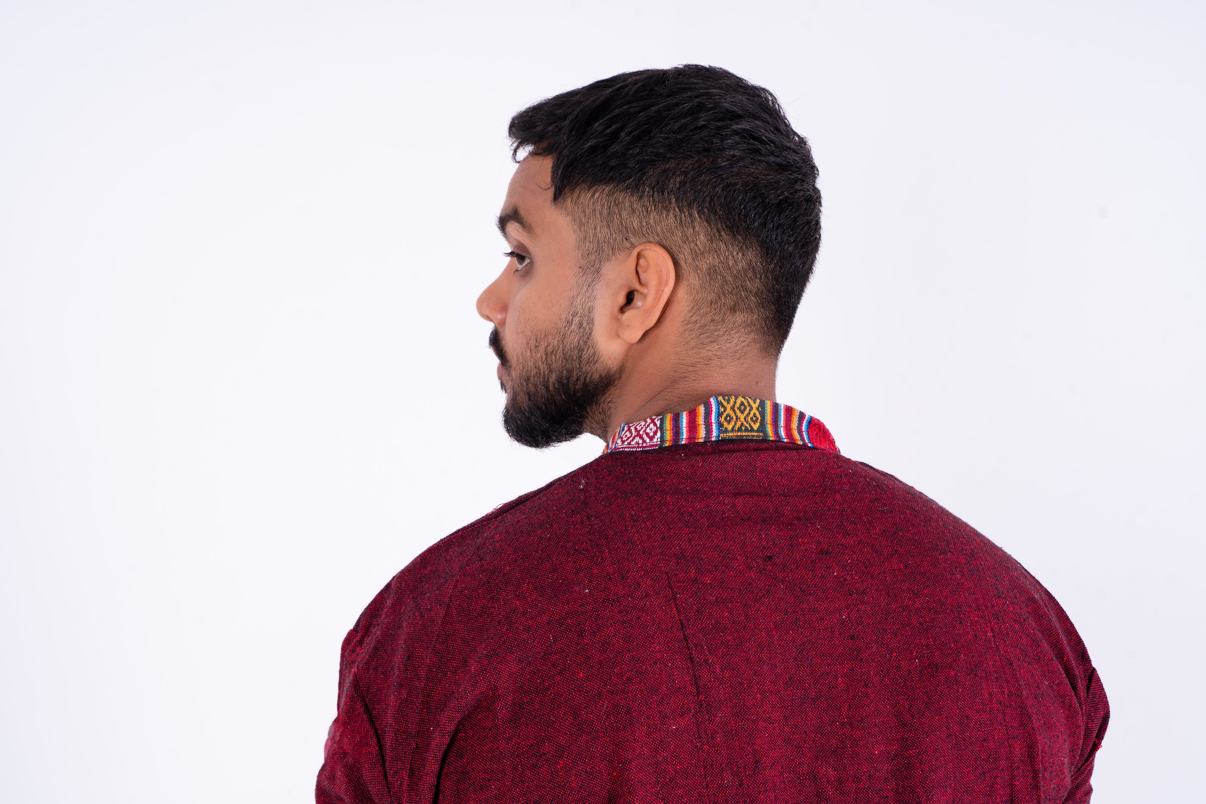 Maroon Bhutani Cotton Kurta with Matching Pants | Comfortable Ethnic Wear