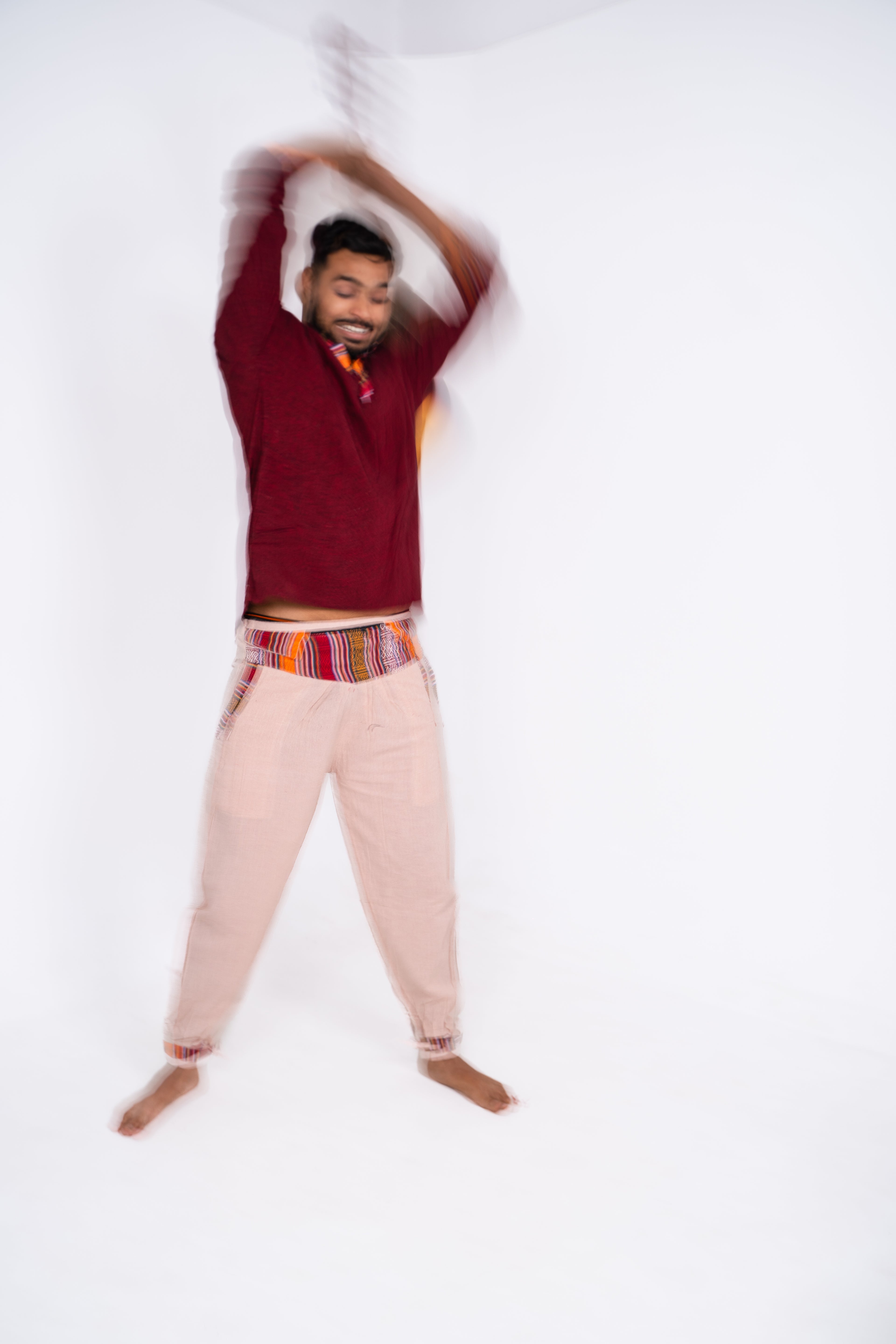 Maroon Bhutani Cotton Kurta with Matching Pants | Comfortable Ethnic Wear