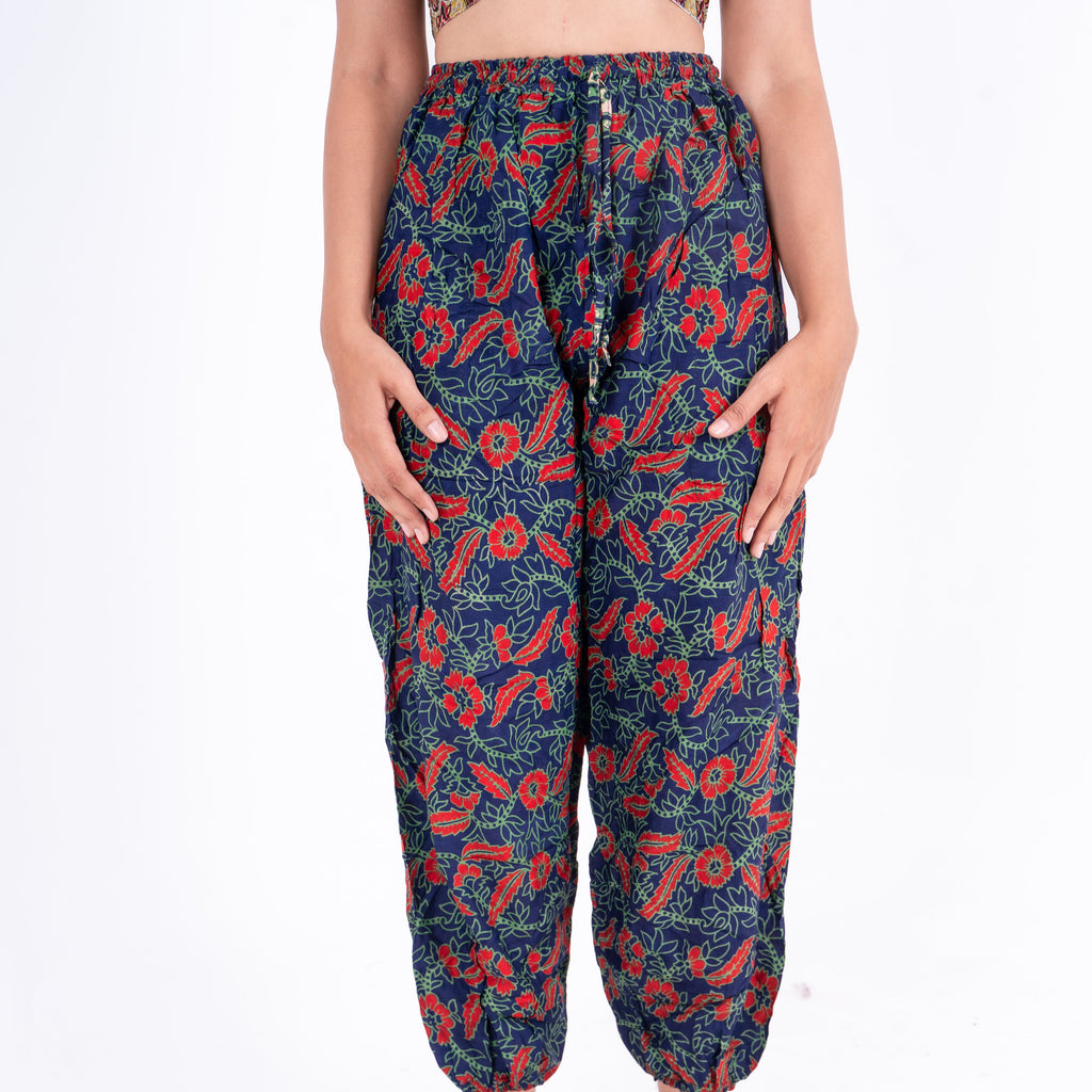 Paisley Print Pants