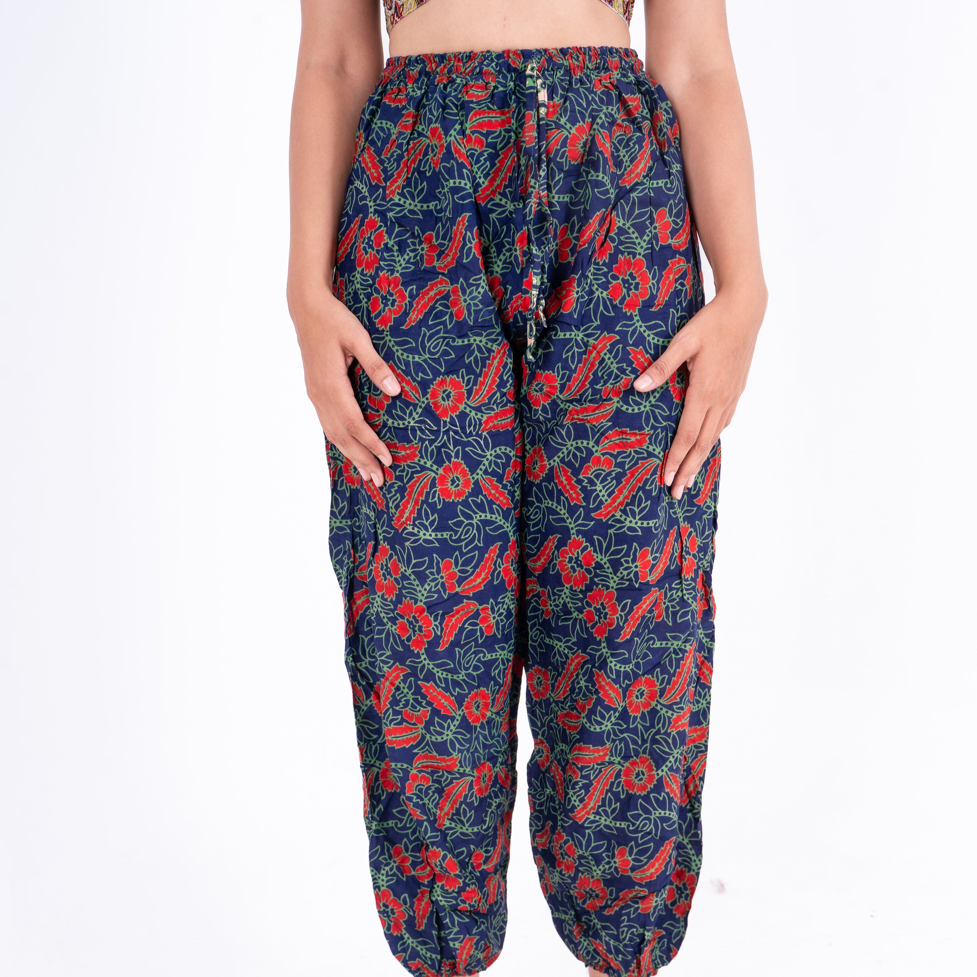 Paisley Print Pants