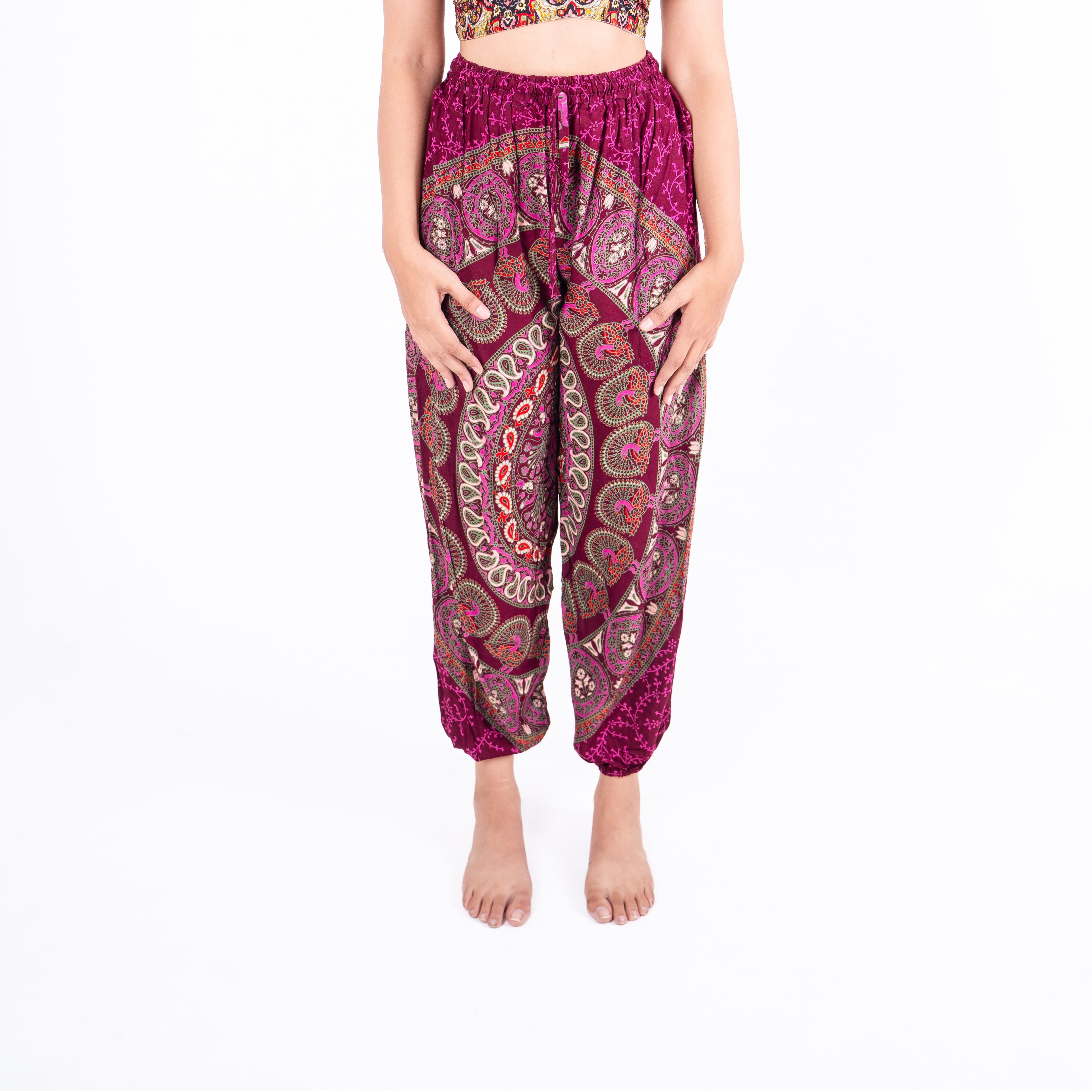 Boho Mandala Art Pants