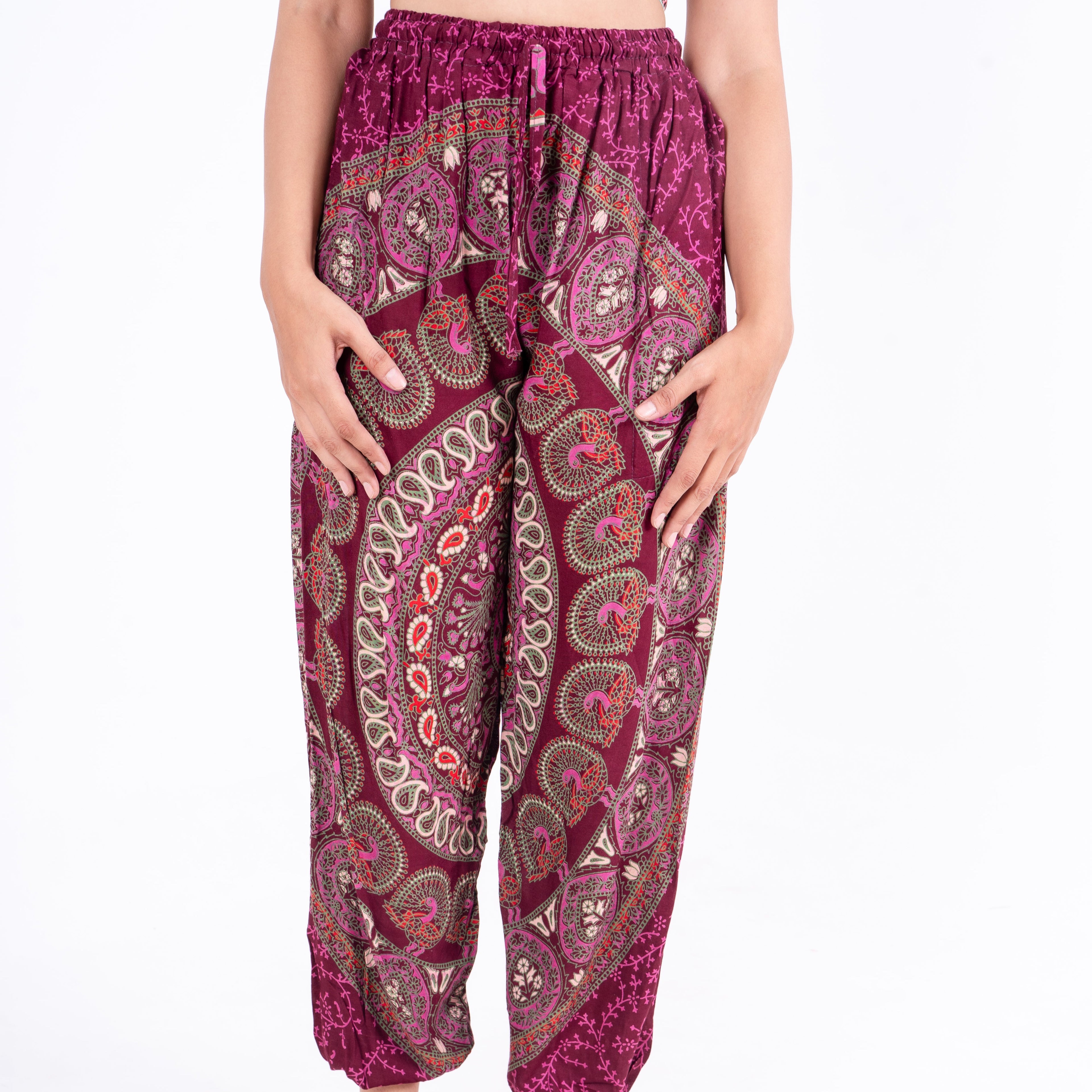 Boho Mandala Art Pants