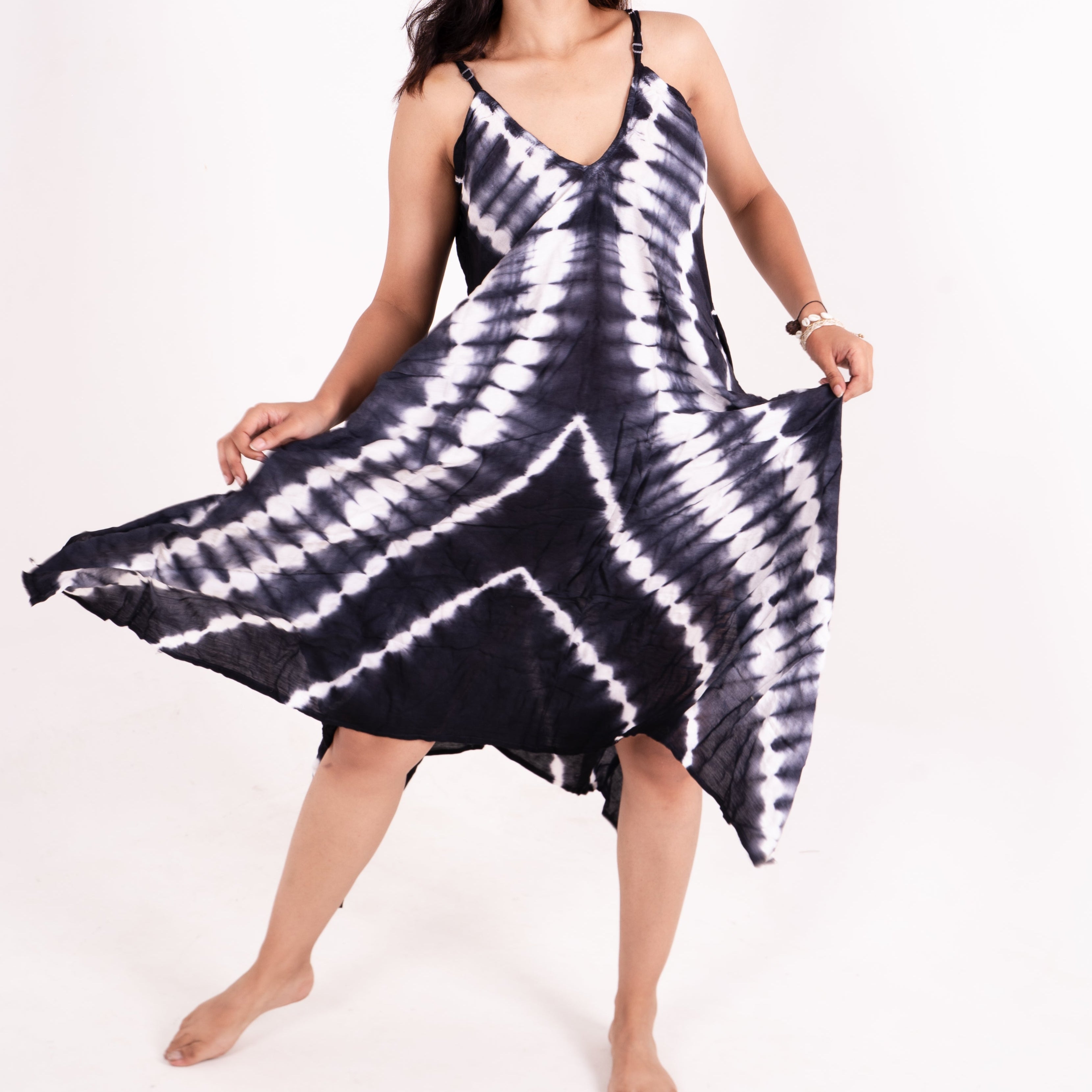 Hippie Swirl Beach Dress