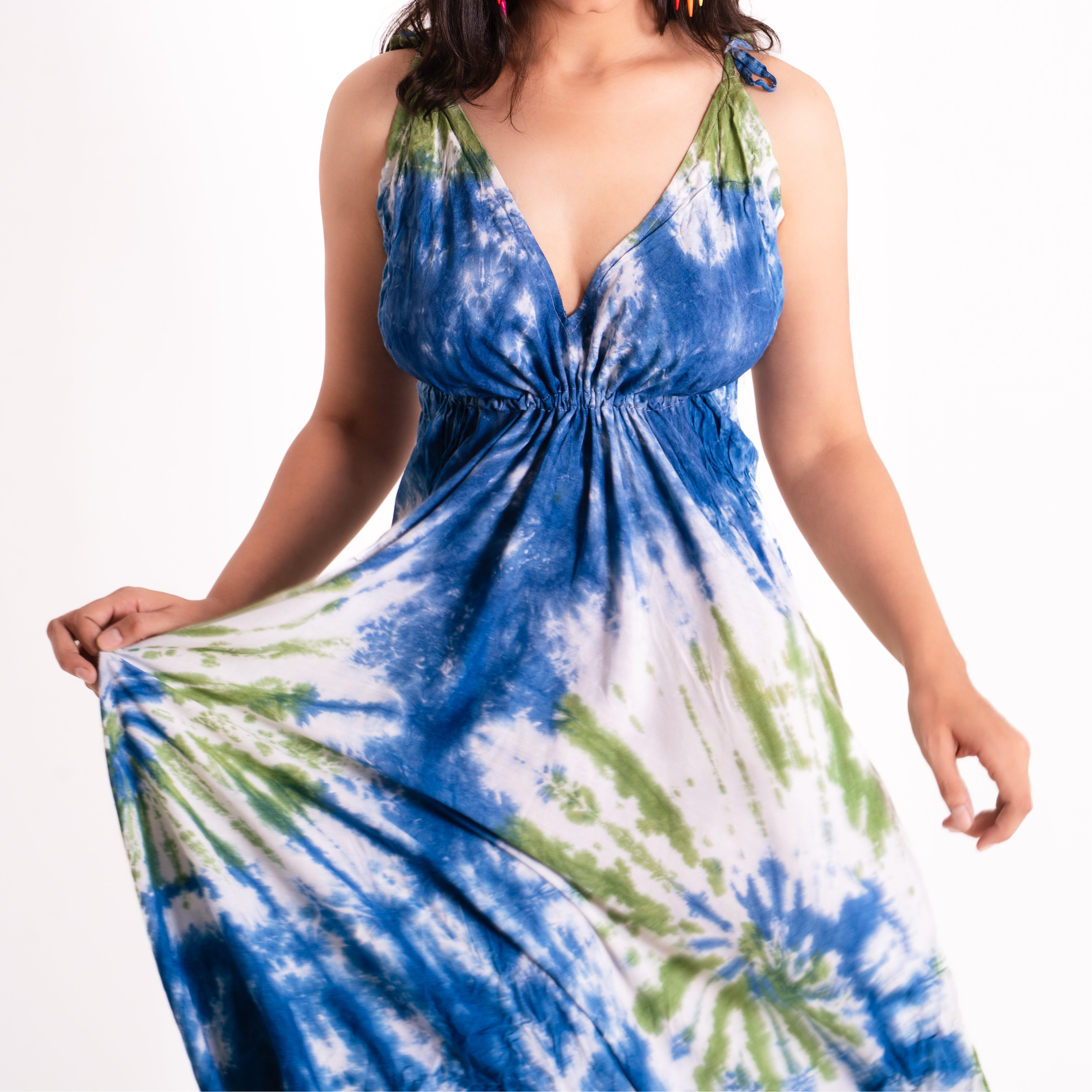 Hippie Swirl Beach Dress