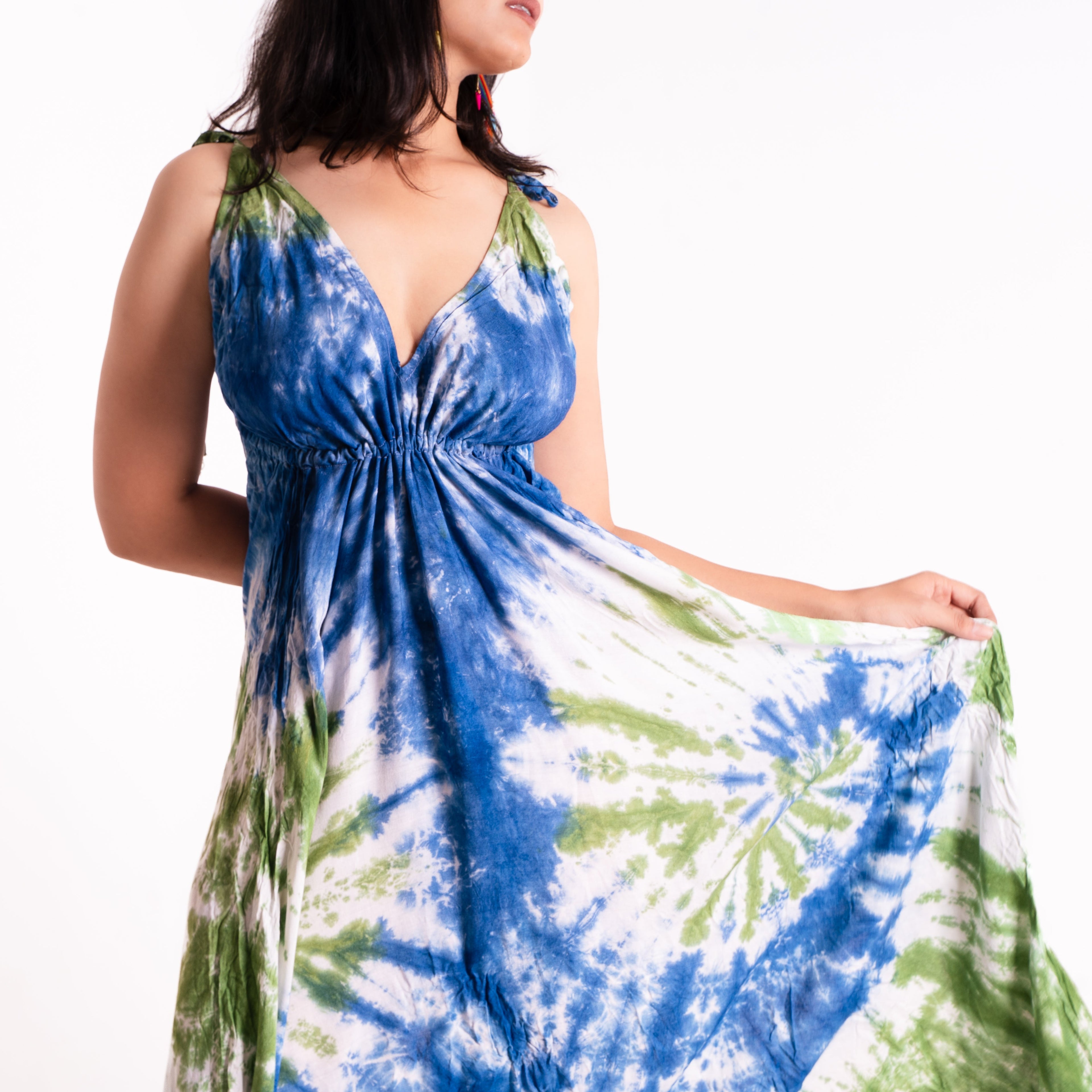 Hippie Swirl Beach Dress