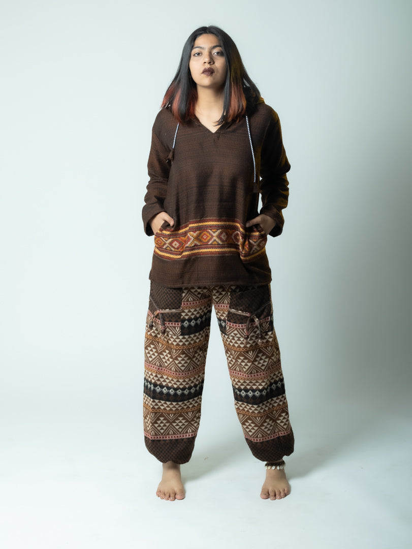Mountain Stitch- Kullu Jacket(Brown)