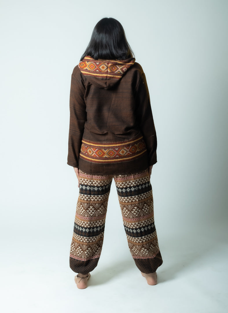 Mountain Stitch- Kullu Jacket(Brown)